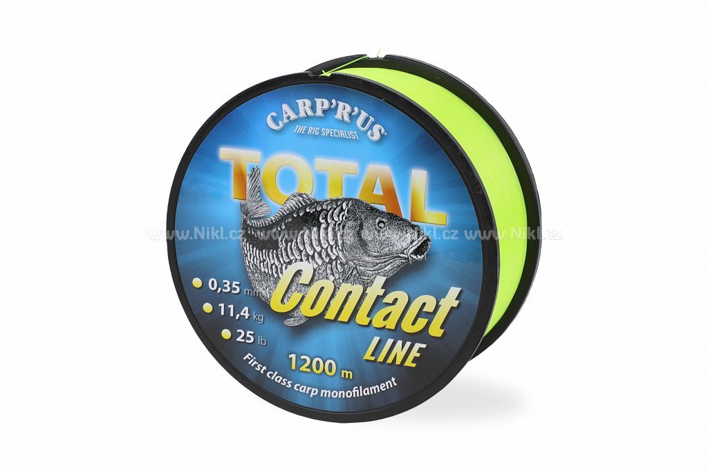 CARP R US Total Contact Line yellow 1200m, 0,30mm baitbox.pl sklep karpiowy (3)